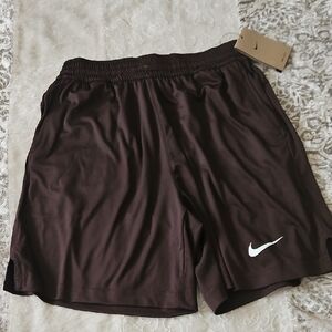 Nike Women - Small Dark Brown Athletic Shorts - INSEAM 7"